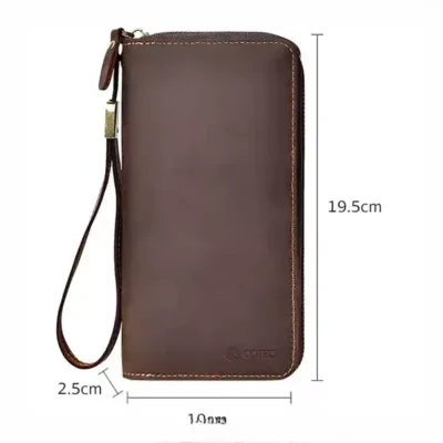 کیف پول و کیف موبایل چرمی کوتسی Coteci Luxury Series Long HandHeld Cell Phone Wallet 14075 3
