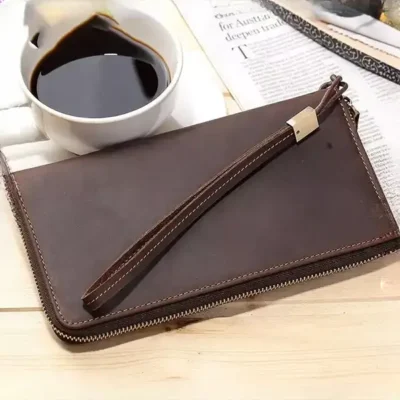 کیف پول و کیف موبایل چرمی کوتسی Coteci Luxury Series Long HandHeld Cell Phone Wallet 14075 7