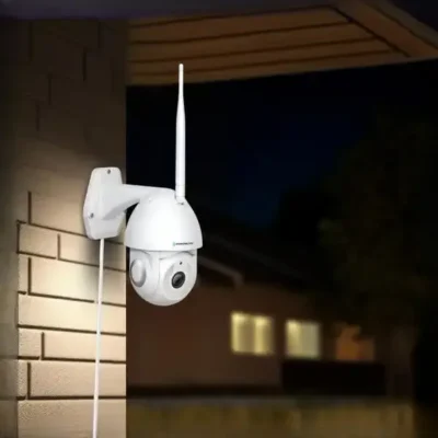 دوربین نظارتی هوشمند 360 درجه پاورولوژی Powerology WiFi Smart Outdoor Camera 360 PSOWC360WH 2