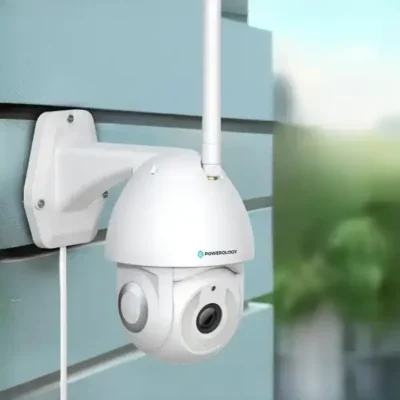 دوربین نظارتی هوشمند 360 درجه پاورولوژی Powerology WiFi Smart Outdoor Camera 360 PSOWC360WH 3