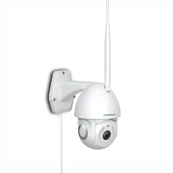 دوربین نظارتی هوشمند 360 درجه پاورولوژی Powerology WiFi Smart Outdoor Camera 360 PSOWC360WH