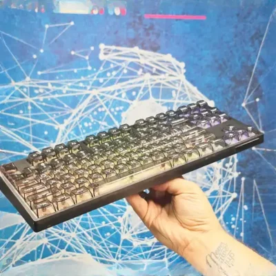 کیبورد مکانیکی شفاف کوتسی Coteci mechanical Keyboard 84022 2