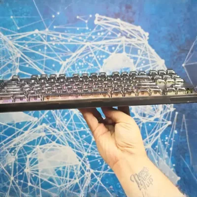 کیبورد مکانیکی شفاف کوتسی Coteci mechanical Keyboard 84022 3