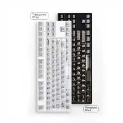 کیبورد مکانیکی شفاف کوتسی Coteci mechanical Keyboard 84022