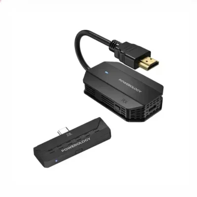 دانگل انتقال تصویر بی سیم پاورولوژی Powerology Wireless HDMI Type-C Adapter Audio & Video PHDMACBK 2