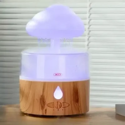 دستگاه بخار سرد و چراغ خواب بارانی ایکس او XO-HF10 FLAMING MOUNTAIN HUMIDIFIER Water tank 4