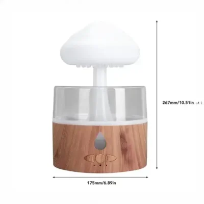 دستگاه بخار سرد و چراغ خواب بارانی ایکس او XO-HF10 FLAMING MOUNTAIN HUMIDIFIER Water tank 6