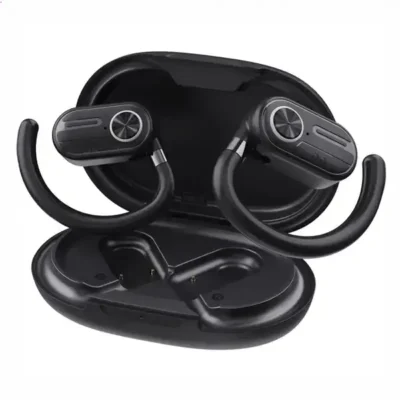 هندزفری بلوتوث القایی پاورولوژی Powerology ENC TWS Air Conduction Earbuds PWLAU008 5