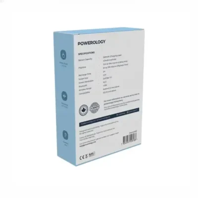 هندزفری بلوتوث القایی پاورولوژی Powerology ENC TWS Air Conduction Earbuds PWLAU008 7