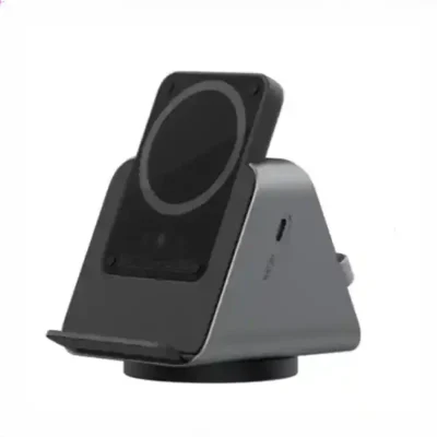 شارژر وایرلس و پاور بانک 5000 سه کاره لولو Levelo TERRA Wireless Charging with Portable Power Bank 5