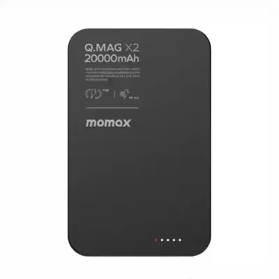 پاوربانک مگنتی 20000 مومکس Momax Q.Mag X2 Magnetic Wireless Power Bank IP133A 3