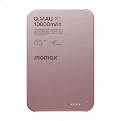 پاوربانک مگنتی 10000 مومکس Momax Q.Mag X1 Magnetic Wireless Power Bank IP117A 11
