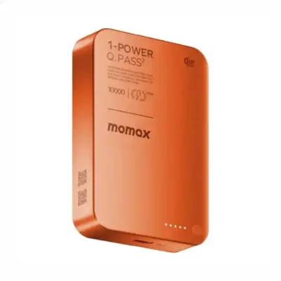 پاوربانک مگنتی 10000 مومکس Momax Q.Mag X1 Magnetic Wireless Power Bank IP117A 10