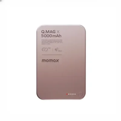 پاوربانک مگنتی 5000 مومکس Momax Q.Mag X Magnetic Wireless Power Bank IP116A 4