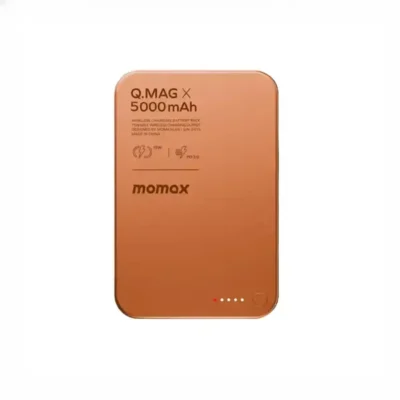 پاوربانک مگنتی 5000 مومکس Momax Q.Mag X Magnetic Wireless Power Bank IP116A 7
