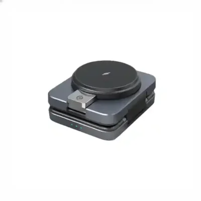 شارژر وایرلس رو میزی 3 کاره پاورولوژی Powerology Qi2-15W Magsafe PWCUWC027 2