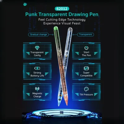 قلم آیپد شفاف کوتسی Coteci Punk Transparent Drawing Pen 62012 5
