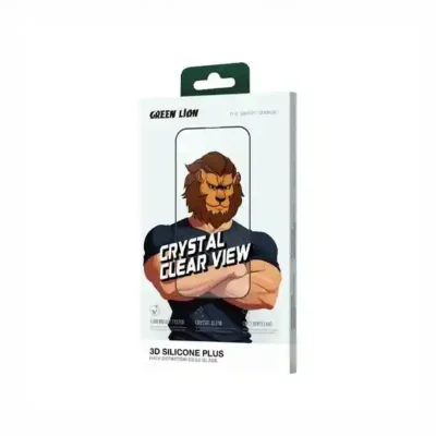 گلس آیفون 16 و 15 گرین لاین Green Lion 3D Silicone Plus iPhone 16 & 15 3