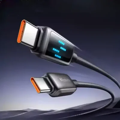 کابل شارژ دو سر تایپ سی 100 وات 1.2 متر مک دودو Mcdodo Type-C To Type-C Charging Speed Visible Cable CA-4250 2