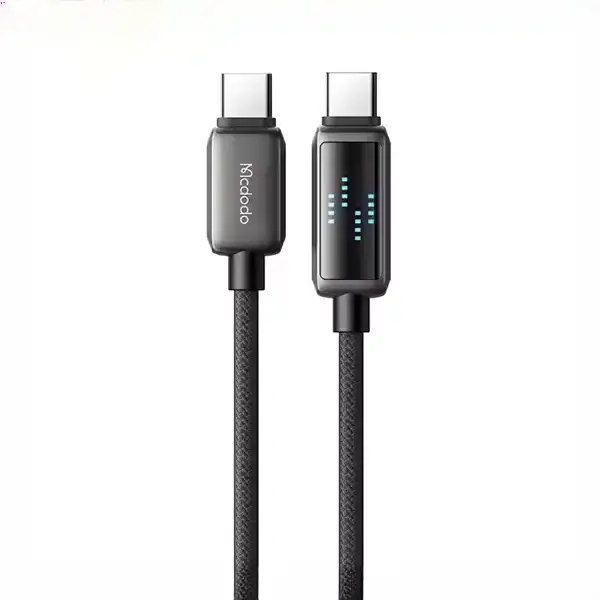 کابل شارژ دو سر تایپ سی 100 وات 1.2 متر مک دودو Mcdodo Type-C To Type-C Charging Speed Visible Cable CA-4250