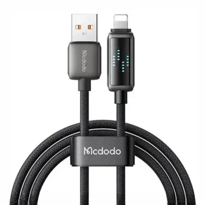 کابل شارژ لایتنینگ 1.2 متر مک دودو Mcdodo Lightning Charging Speed Visible Cable CA-5250