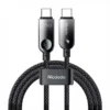 کابل دو سر تایپ سی با نمایشگر شارژ Mcdodo CA-4780 USB-C to USB-C 60W data cable