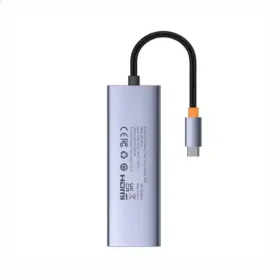 هاب هفت پورت تایپ سی بیسوس Baseus 7 in 1 Triple-Display Hub BS-OH117 5