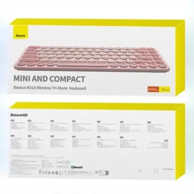 کیبورد بی‌سیم سه‌حالته بیسوس baseus K01A Wirelrss keyboard B00955503833 8