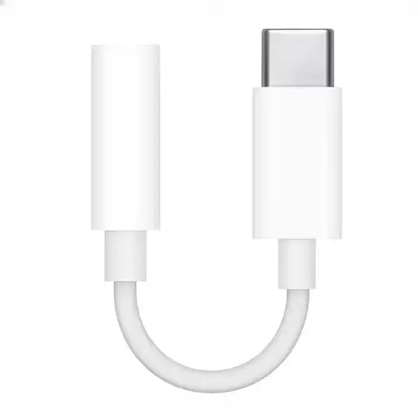 تبدیل اصلی تایپ سی به جک 3.5 میلیمتری اپل Apple Type-C To 3.5mm Headphone Jack Adapter A2155