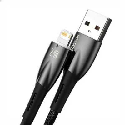 کابل شارژ لایتنینگ 2 متر بیسوس Baseus Glimmer Fast Charging Data Cable CADH000301 2