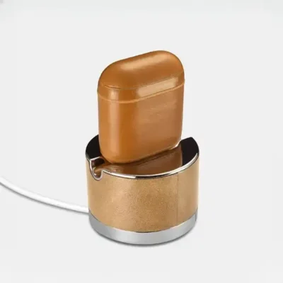 کاور ایرپاد 1/2 چرم ایکارر ICARER Air Pods Protective Leather Case IAP018 4