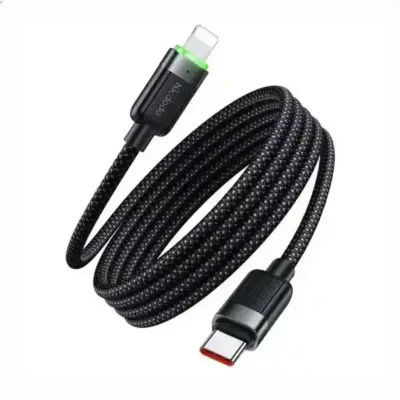 کابل تایپ سی به لایتننیگ با بدنه مگنتی مک دودو Mcdodo Magnetic Self - Winding ca-2010 3