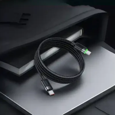 کابل دو سر تایپ سی با بدنه مگنتی مک دودو Mcdodo Magnetic Self - Winding CA-2000 4