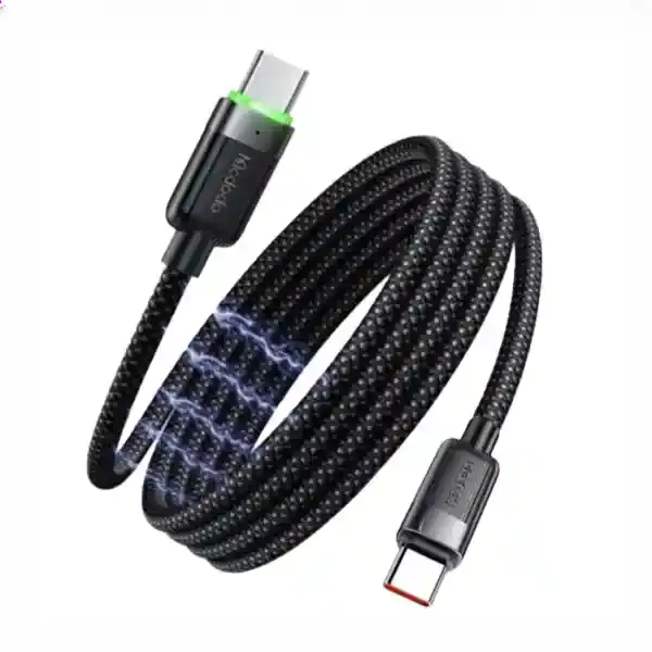 کابل دو سر تایپ سی با بدنه مگنتی مک دودو Mcdodo Magnetic Self - Winding CA-2000