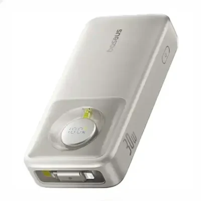 پاوربانک 30 وات 20000 با کابل لایتنینگ همراه بیسوس Baseus Nomos Power Bank PPLSL01-20 2