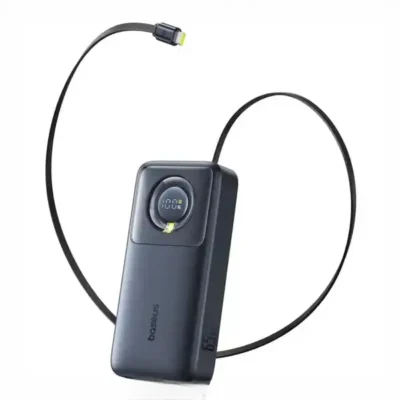 پاوربانک 65 وات 20000 با کابل همراه تایپ سی بیسوس Baseus Nomos Power Bank PPLSC01-20 4