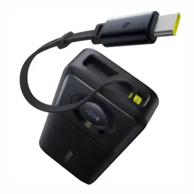 پاوربانک 65 وات 20000 با کابل همراه تایپ سی بیسوس Baseus Nomos Power Bank PPLSC01-20
