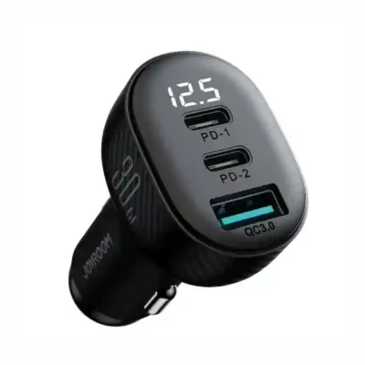 شارژر فندکی 3 پورت 30 وات جویروم JOYROOM JR-CCD04 4
