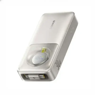 پاوربانک 30 وات 10000 با کابل همراه تایپ سی بیسوس Baseus Nomos Power Bank PPSS1030 7