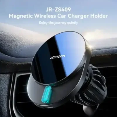 هولدر و شارژر وایرلس مگنتی جویروم Joyroom magnetic holder JR-ZS409 2