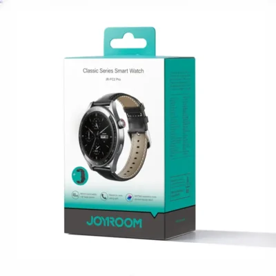 ساعت هوشمند کلاسیک با بند چرمی جویروم JOYROOM JR-FC2 Pro Classic Series Smart Watch 3