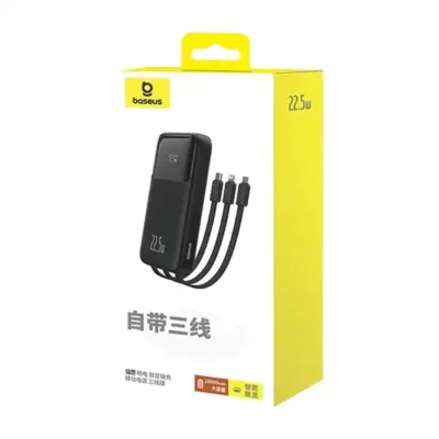پاوربانک 22.5 وات 10000 با کابل همراه بیسوس Baseus Comet Power Bank PPMD2-10 6