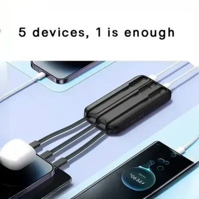 پاوربانک 22.5 وات 10000 با کابل همراه بیسوس Baseus Comet Power Bank PPMD2-10 7