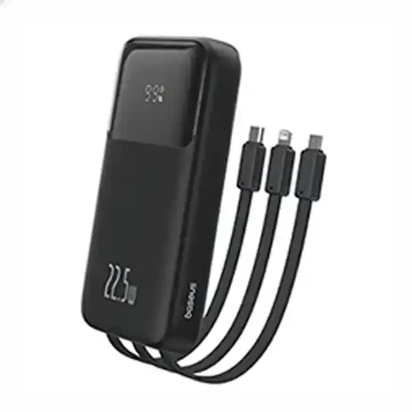 پاوربانک 22.5 وات 10000 با کابل همراه بیسوس Baseus Comet Power Bank PPMD2-10