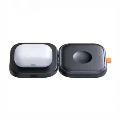 شارژر وایرلس تاشو 2 کاره مک دودو Mcdodo Magnetic Wireless Charger CH-2160 4