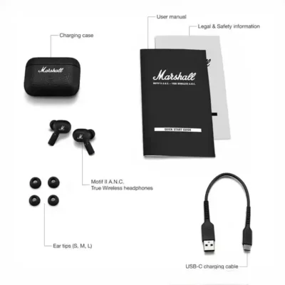 هندزفری بلوتوث مارشال Marshall Motif II ANC True Wireless Earphone 6