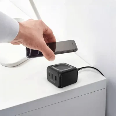 شارژر وایرلس رومیزی 3 پورت 30 وات پرودو Porodo Triple Ports Fast Wireless Charger FWCH005 3