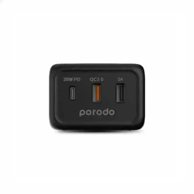 شارژر وایرلس رومیزی 3 پورت 30 وات پرودو Porodo Triple Ports Fast Wireless Charger FWCH005 5