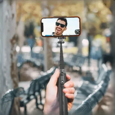 مونوپاد و سه پایه شاتر دار گرین لاین Green Lion Click Stick Selfie Stick GNCLISTICKBK 4