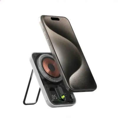 پاوربانک مگنتی 10000 مومکس MOMAX 1-Power Flow PLUS Wireless Power Bank 4